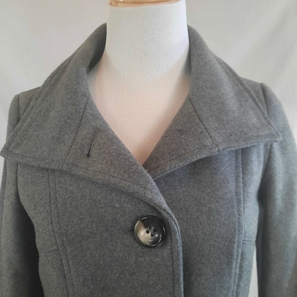 Stile Benetton wool jacket, grey short coat - Picture 2 of 14